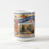 VINTAGE 1920 TOWER LONDON BROCHURE COVER ART
