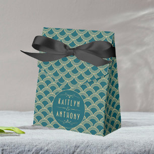 Vintage 1920's Art Deco Gatsby Wedding Collection Favour Box