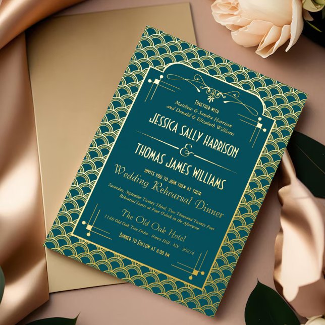 Vintage 1920's Art Deco Gatsby Wedding Rehearsal (Creator Uploaded)