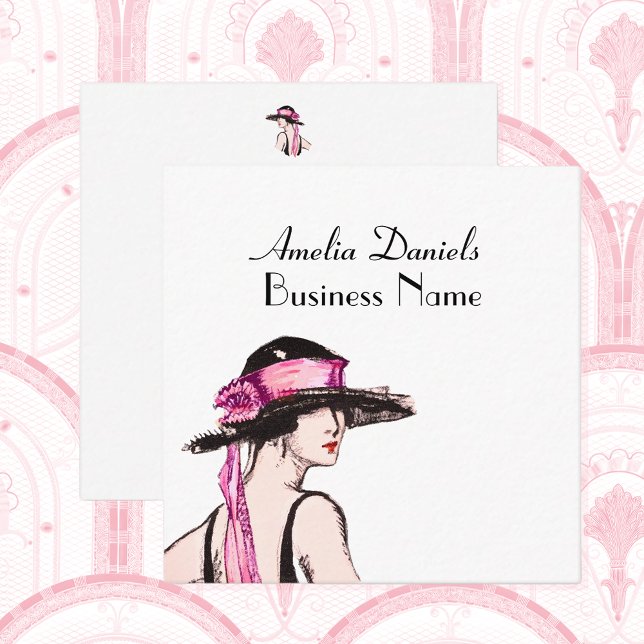 Vintage 1920's Fashion Business Card (Creator Uploaded)