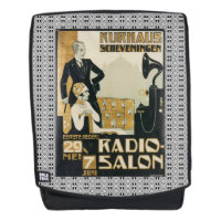 Vintage 1920s Netherlands Radio Salon