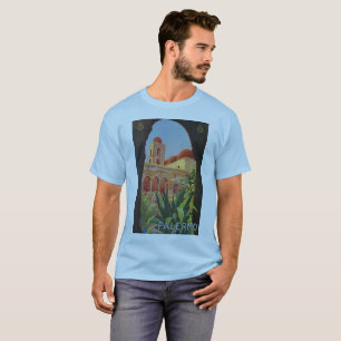 vintage 1920s Palermo Sicily Italian travel ad T-Shirt