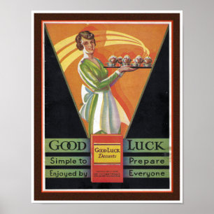 VINTAGE 1920s RECYCLED ART COOKING BROCHURE Poster