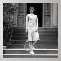 Vintage 1920s Women's Tennis Fashion