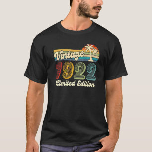 Vintage 1922 100 Years Old 100th Birthday Limited T-Shirt