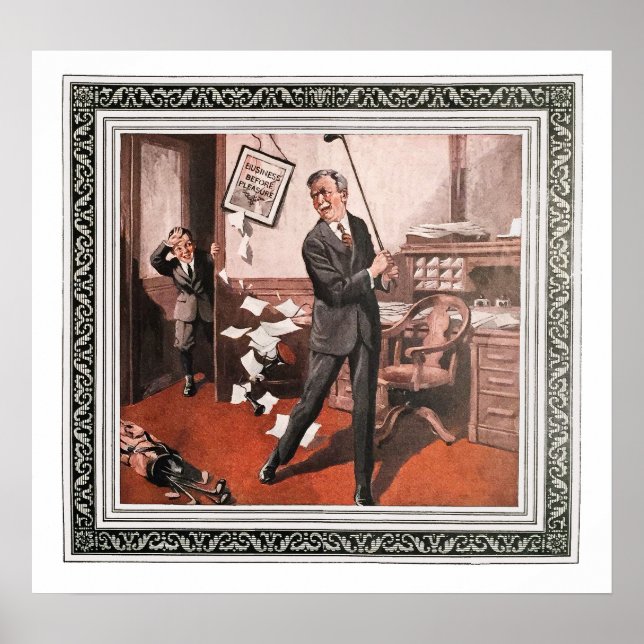 Vintage 1923 Golf Print (Front)