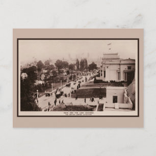 Vintage 1924 British Empire Exhibition photo Postcard