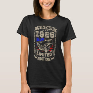 Vintage 1926 96th 96 Years Old Birthday For Gran T-Shirt