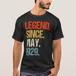 vintage 1929 94th birthday retro 94 years old T-Shirt