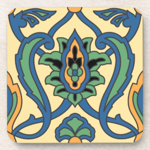 Vintage 1930s Catalina Island Tile Set Coaster