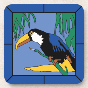 Vintage 1930s Catalina Island Tile Set Coaster