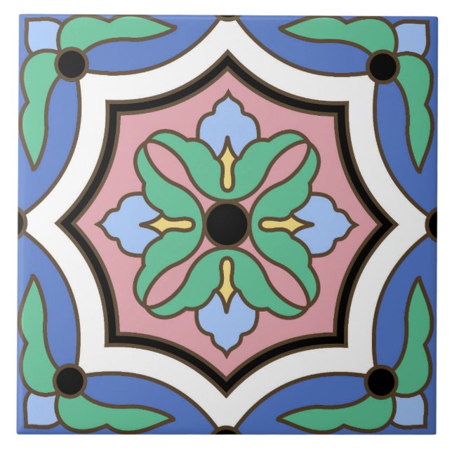 Vintage 1930s Catalina Island Wrigley Tile (Front)