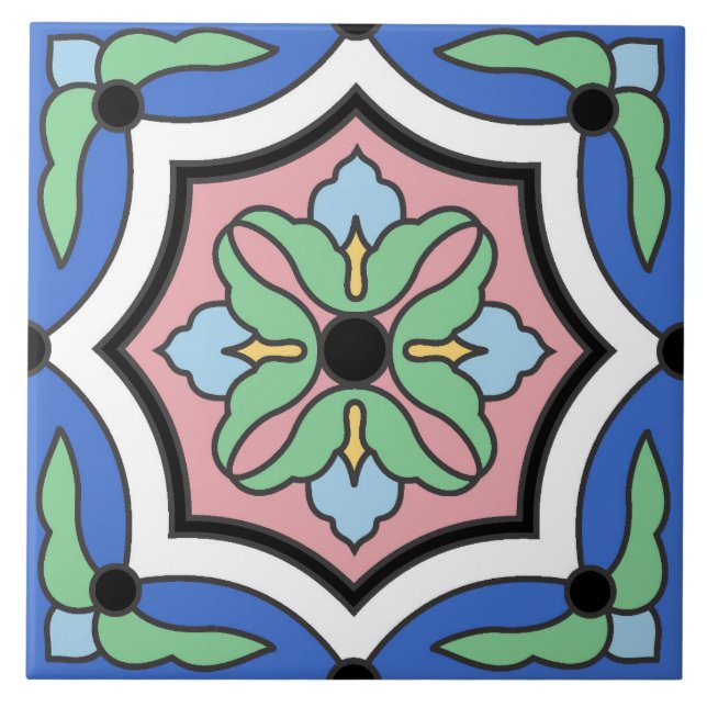 Vintage 1930s Catalina Island Wrigley Tile (Front)
