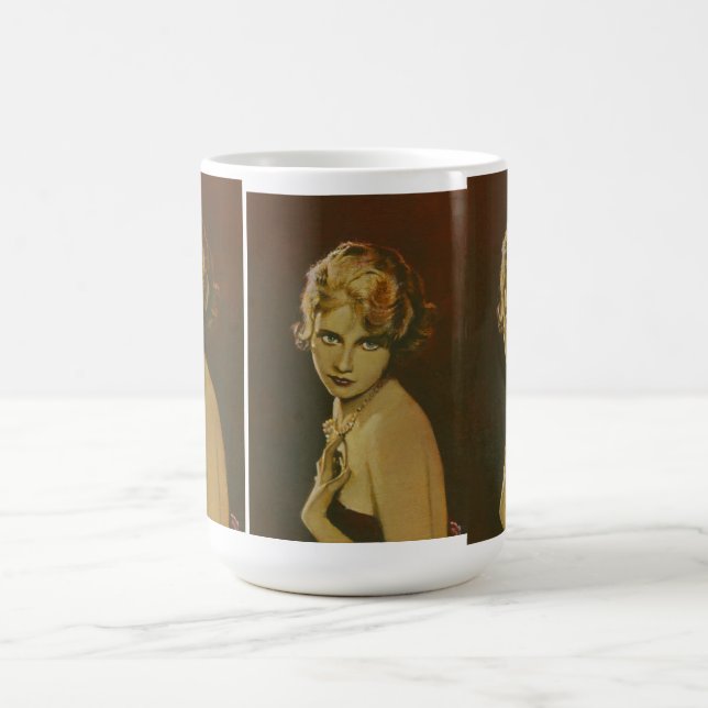 Vintage 1930's Ladies Fashion Mug (Center)