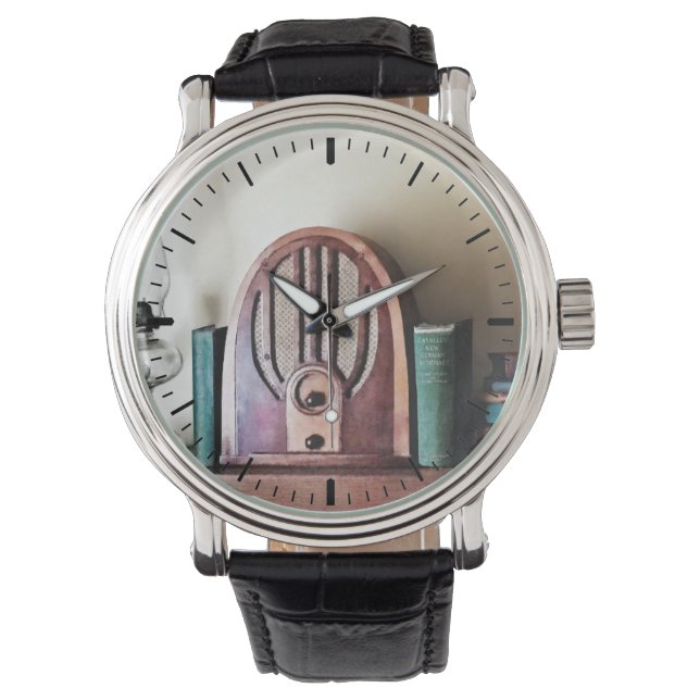 Vintage 1930s Radio Watch (Front)