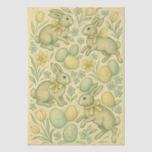 Vintage 1930s‑Style Easter Tissue Paper