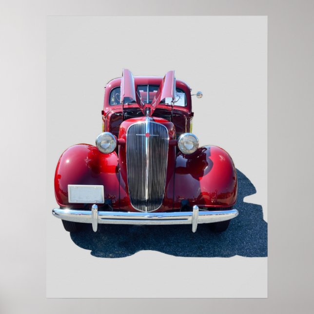 Vintage 1936 Chevrolet Poster (Front)