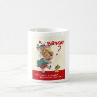 VINTAGE 1940 BIRTHDAY GREETING CARD ART
