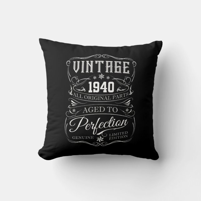 Vintage 1940 cushion (Front)