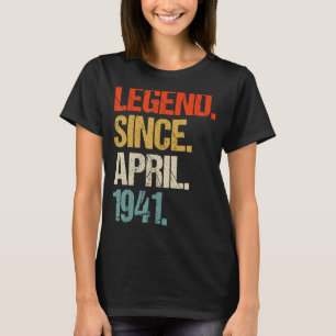 vintage 1941 82nd birthday retro 82 years old T-Shirt