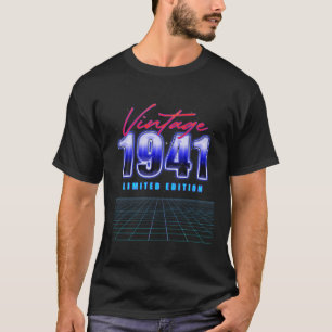 Vintage 1941 Limited Edition Retro Synthwave Aesth T-Shirt