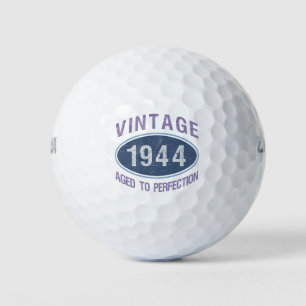 Vintage 1944 80th Birthday Golf Balls