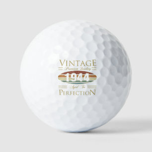 Vintage 1944 80th Birthday Golf Balls