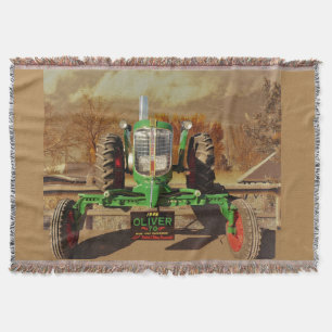 Vintage 1946 Oliver 70 Cosy Throw Blanket
