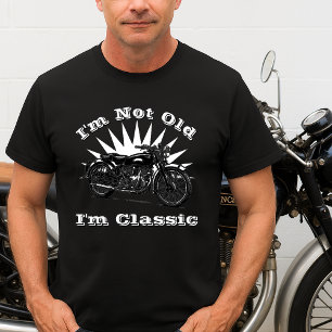 Vintage 1948 Classic Motorcycle Birthday Template T-Shirt