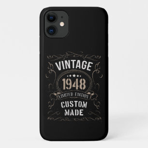 Vintage 1948 Limited Edition Custom made iPhone 11 Case