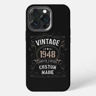 Vintage 1948 Limited Edition Custom made iPhone 13 Pro Case