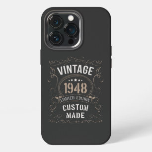 Vintage 1948 Limited Edition Custom made iPhone 13 Pro Case