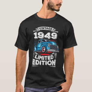 Vintage 1949 72nd 72 Years Old birthday Gift For M T-Shirt