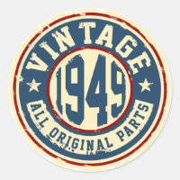 Vintage 1949 All Original Parts