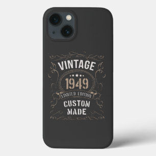 Vintage 1949 Limited Edition Custom made iPhone 13 Case