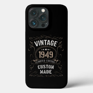 Vintage 1949 Limited Edition Custom made iPhone 13 Pro Case