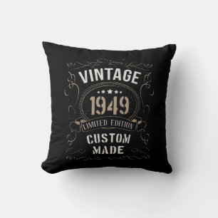 Vintage 1949 Limited Edition Custom made Cushion