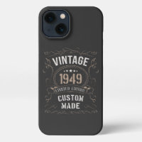 Vintage 1949 Limited Edition Custom made