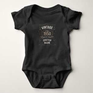 Vintage 1950 Limited Edition Custom made Baby Bodysuit