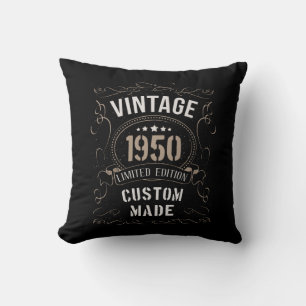 Vintage 1950 Limited Edition Custom made Cushion