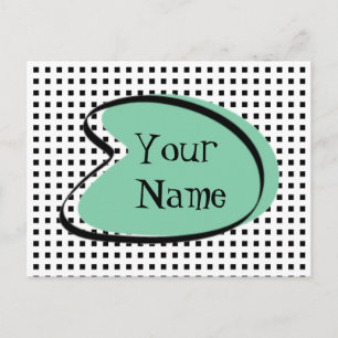 Vintage 1950 SUPER KEEN Card - Customise!