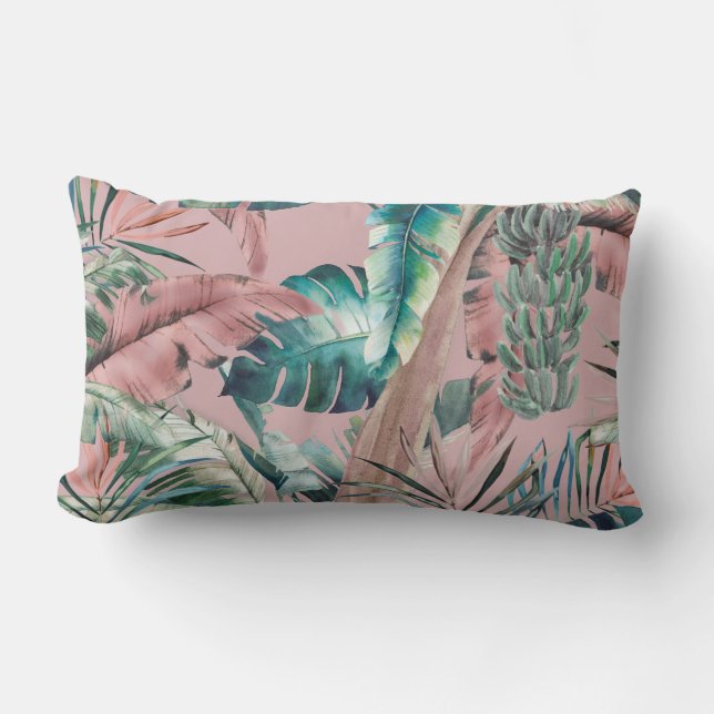 Vintage 1950's Key Largo Lumbar Pillow (Front)