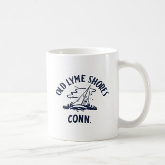 Vintage 1950s Old Lyme Shores Mug