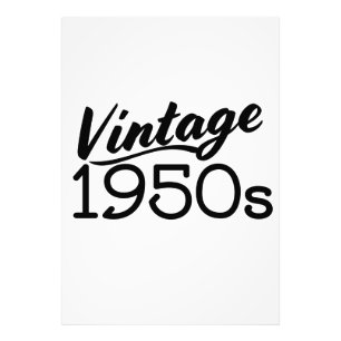 Vintage 1950s photo print