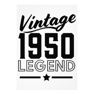 Vintage 1950s photo print