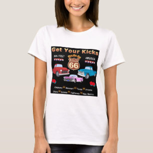 Vintage 1950s  Route 66 T-Shirt