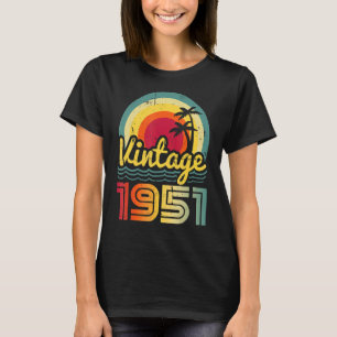 Vintage 1951 71 Years Old Men and Women 71st Birt T-Shirt