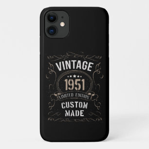 Vintage 1951 Limited Edition Custom made iPhone 11 Case