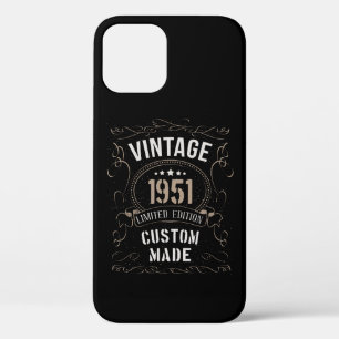 Vintage 1951 Limited Edition Custom made iPhone 12 Case