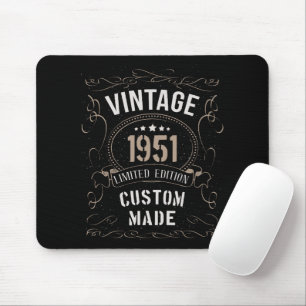 Vintage 1951 Limited Edition Custom made Mouse Mat